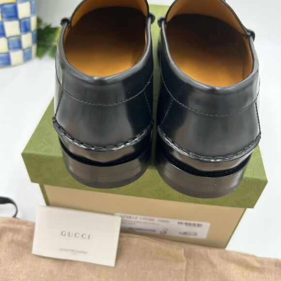 Men's Gucci, GG Supreme, tassel loafers size 13 made in Italy - Picture 4 of 9